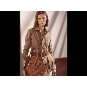Vintage Lauren Ralph Lauren Safari Military Khaki Utility Quiet Luxury Set NWT